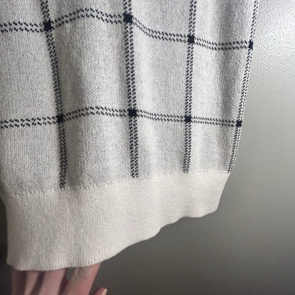 Ann Taylor Outlet Short Sleeve Sweater XS White With Detailing Classic Polished - Picture 9 of 14